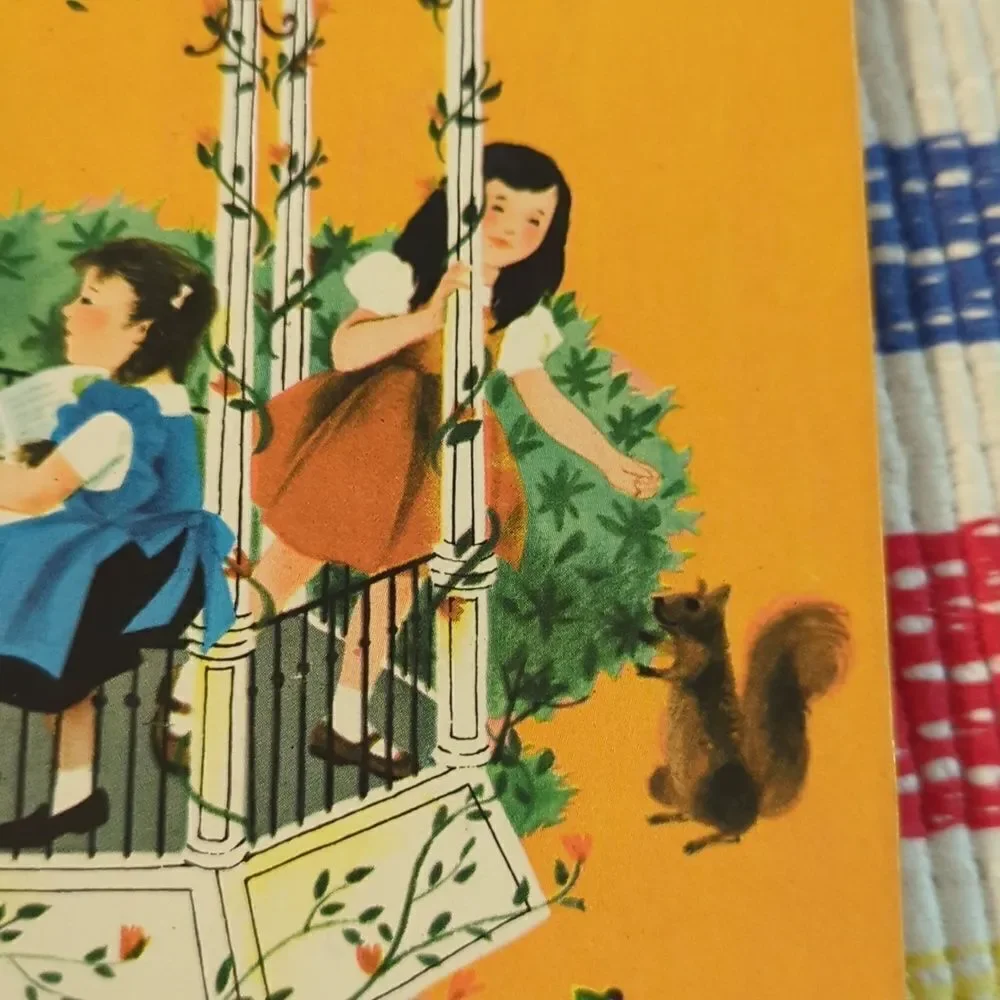 Vintage 50s children's  Golden‎ Book Stories and Poems vintage book